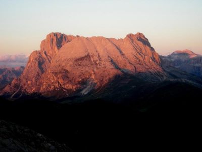 025-Alpengluehen in der Langkofelgruppe